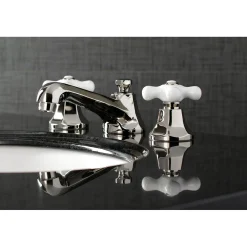 New Metropolitan 3-Hole 8-Inch Widespread Bathroom Faucet 8