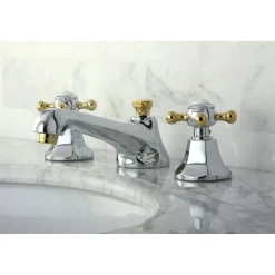 Online Metropolitan Deck Mount 8" Widespread Bathroom Faucet 8" Widespread