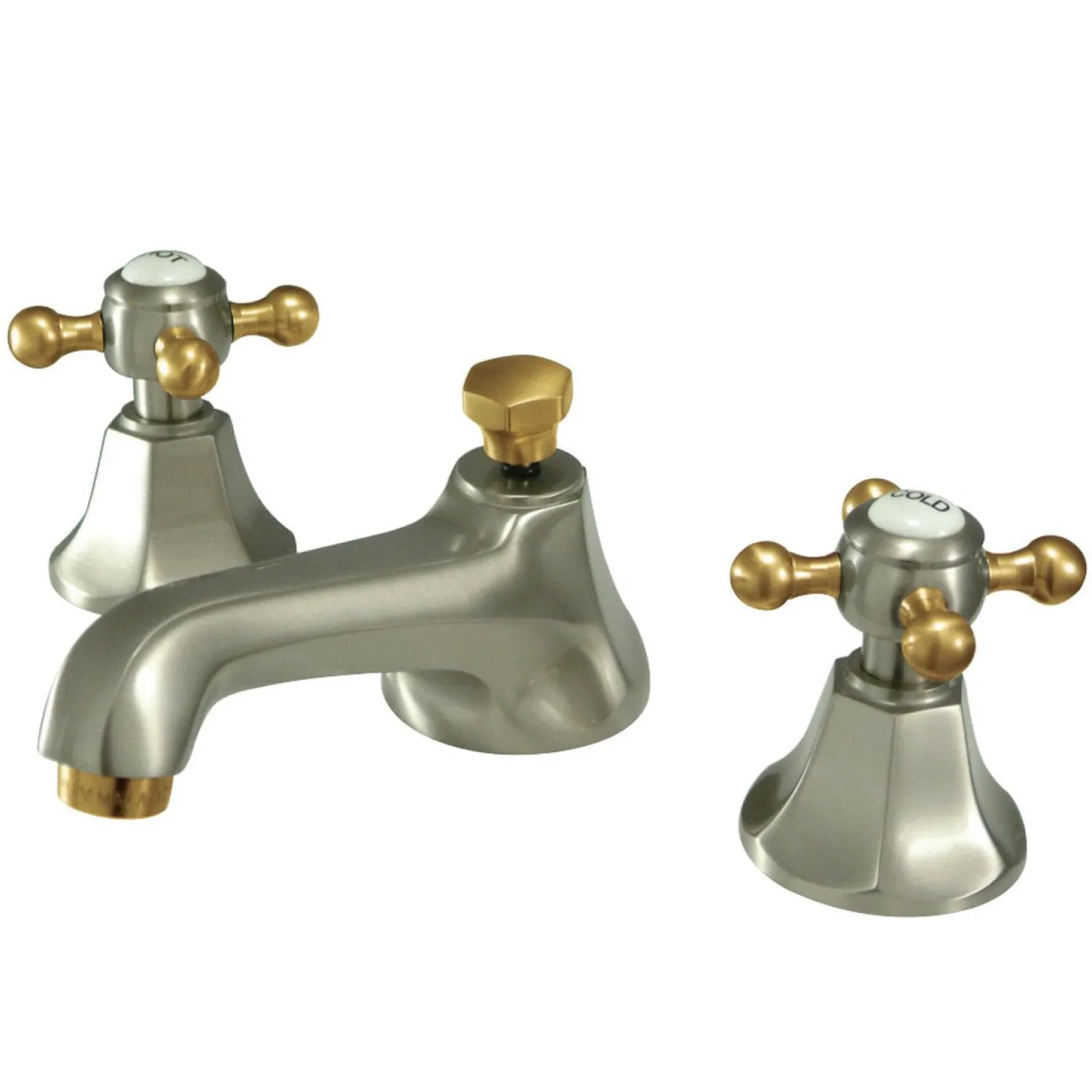 Online Metropolitan Deck Mount 8" Widespread Bathroom Faucet 8" Widespread