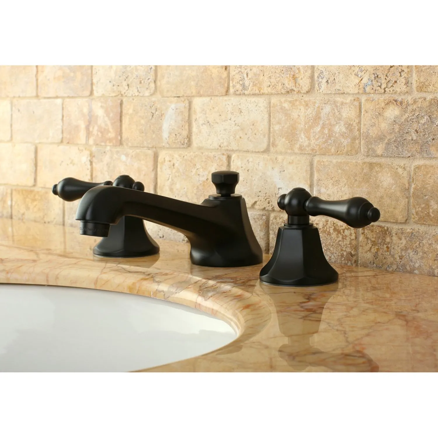 Sale Metropolitan 8-Inch Widespread Bathroom Faucet 8" Widespread