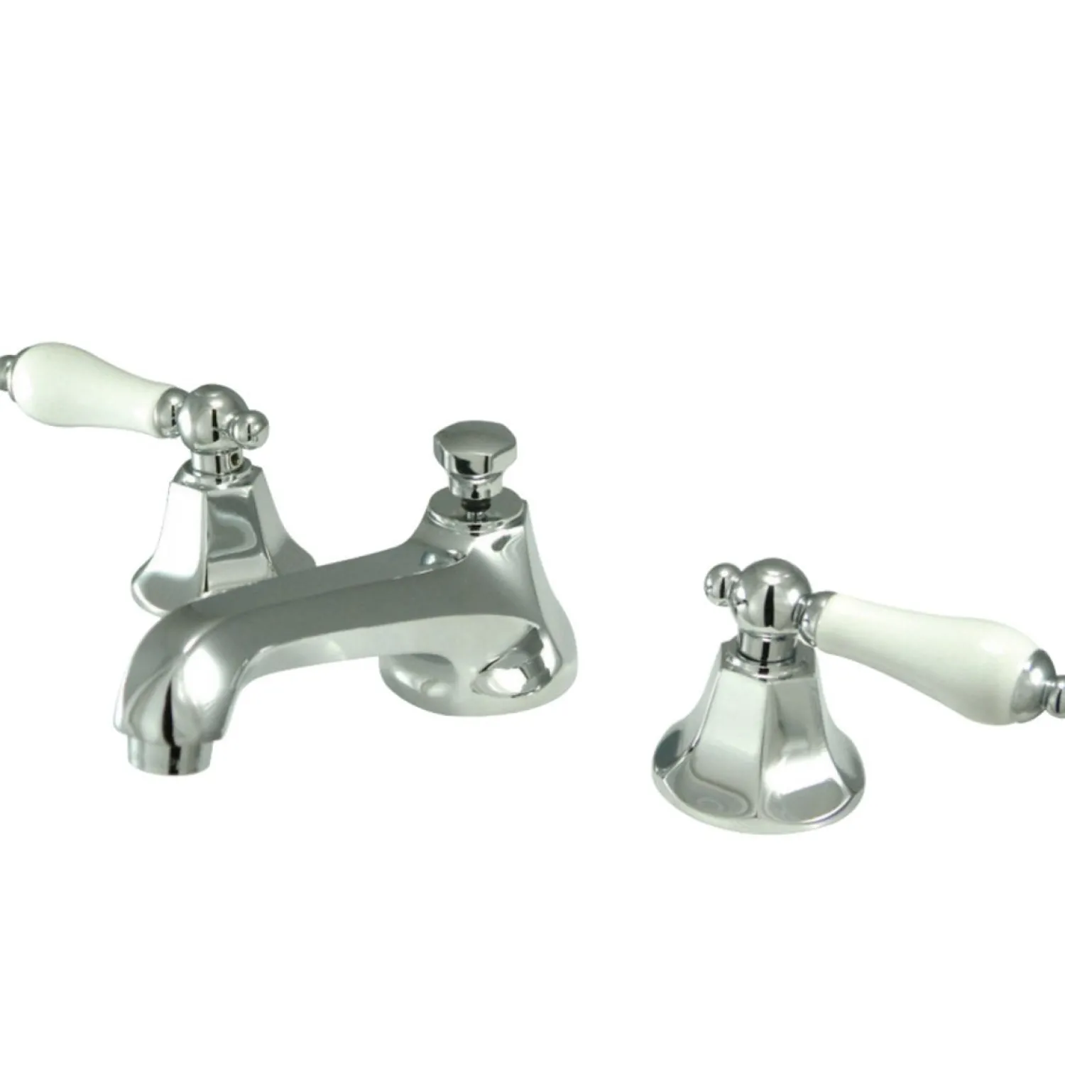 Online Metropolitan 8-Inch Widespread Deck Mount Bathroom Faucet 8" Widespread