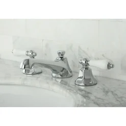 Online Metropolitan 8-Inch Widespread Deck Mount Bathroom Faucet 8" Widespread