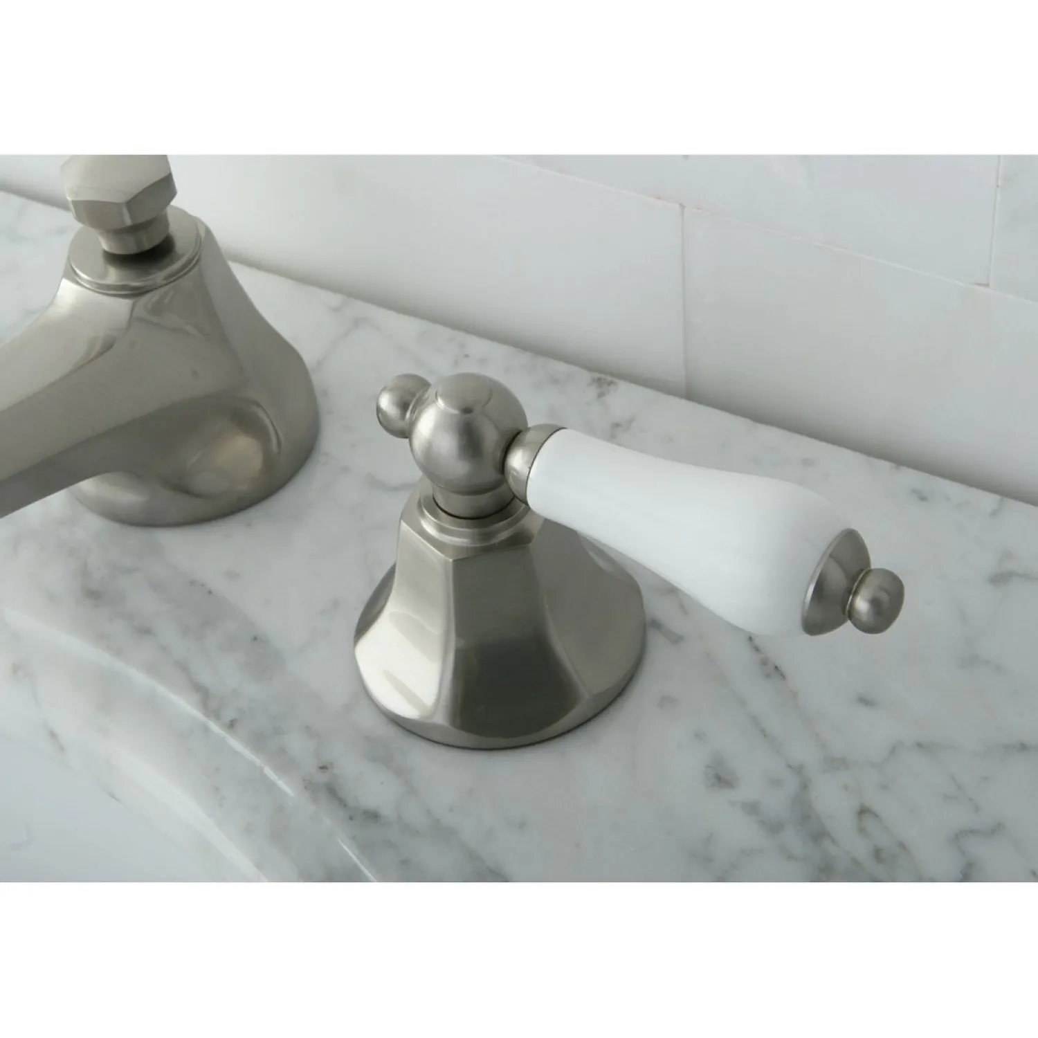 Online Metropolitan 8-Inch Widespread Deck Mount Bathroom Faucet 8" Widespread