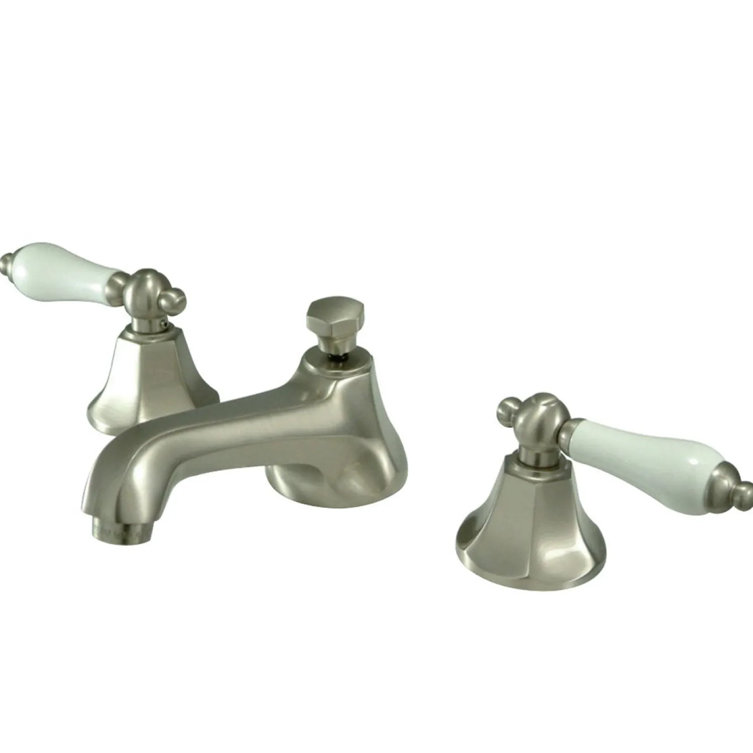 Online Metropolitan 8-Inch Widespread Deck Mount Bathroom Faucet 8" Widespread