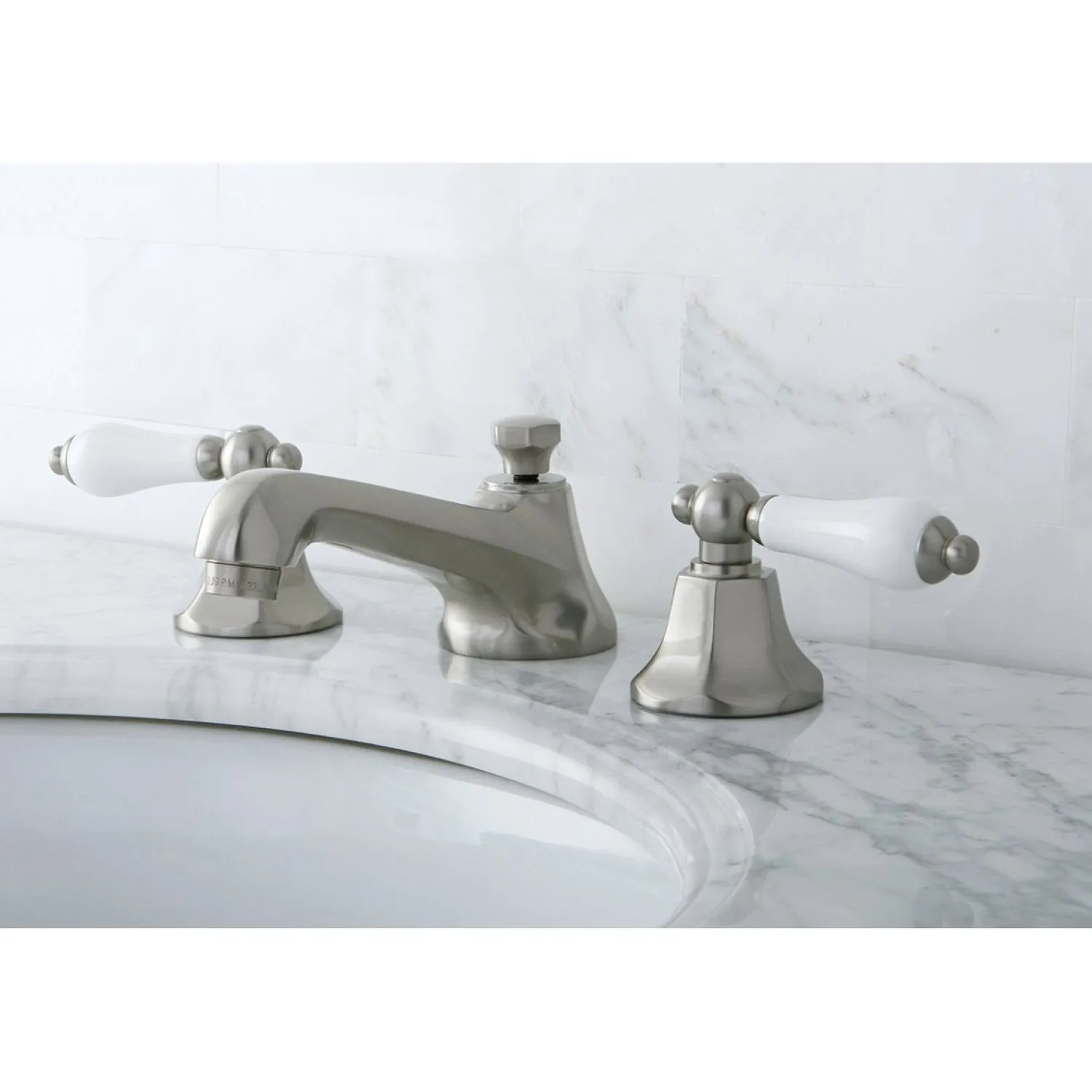 Online Metropolitan 8-Inch Widespread Deck Mount Bathroom Faucet 8" Widespread