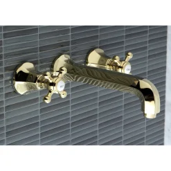 Online Metropolitan Two Handles Wall Mount Tub Faucet Tub Faucets