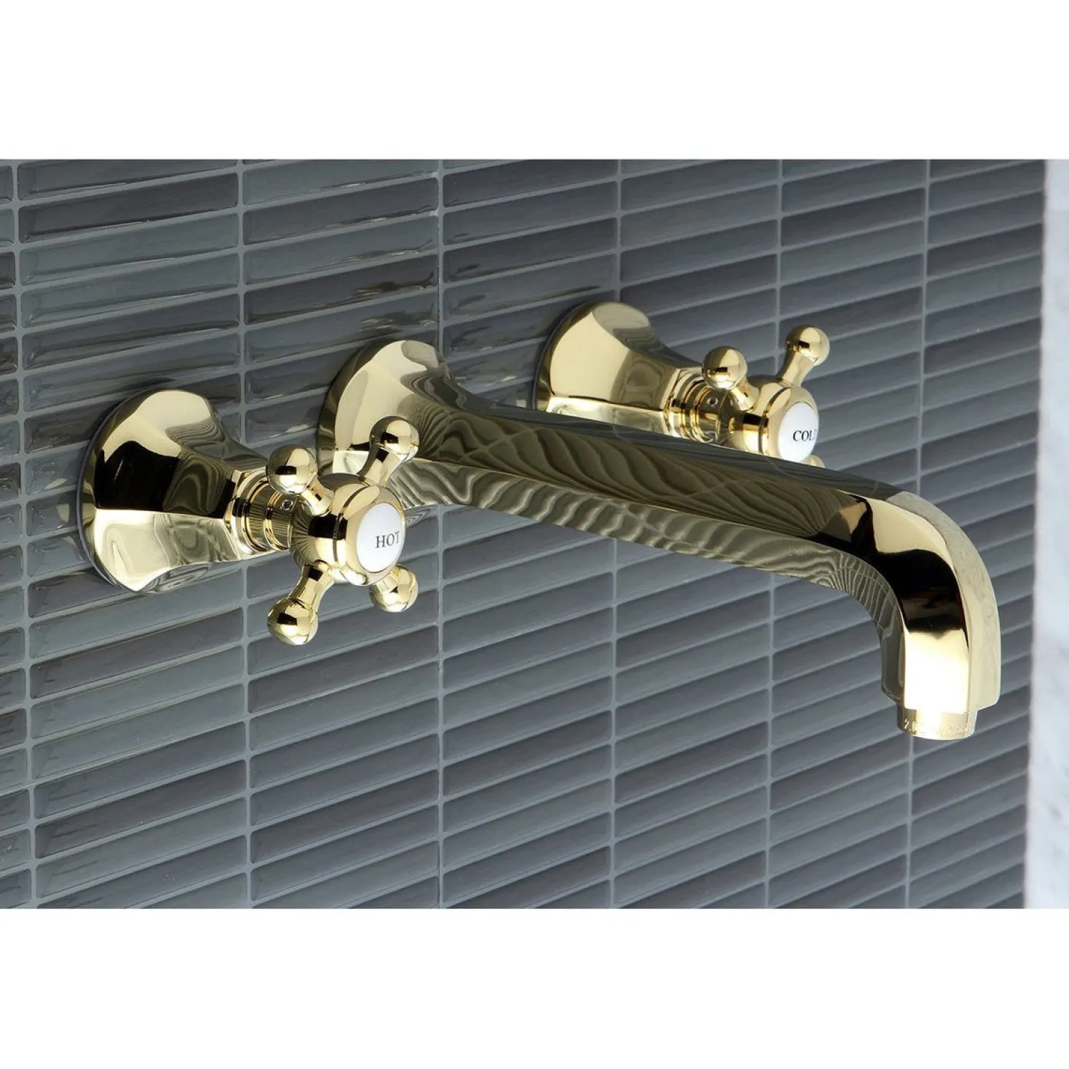 Online Metropolitan Two Handles Wall Mount Tub Faucet Tub Faucets