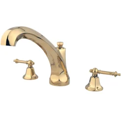 Online Metropolitan Three-Hole Roman Tub Filler Tub Faucets