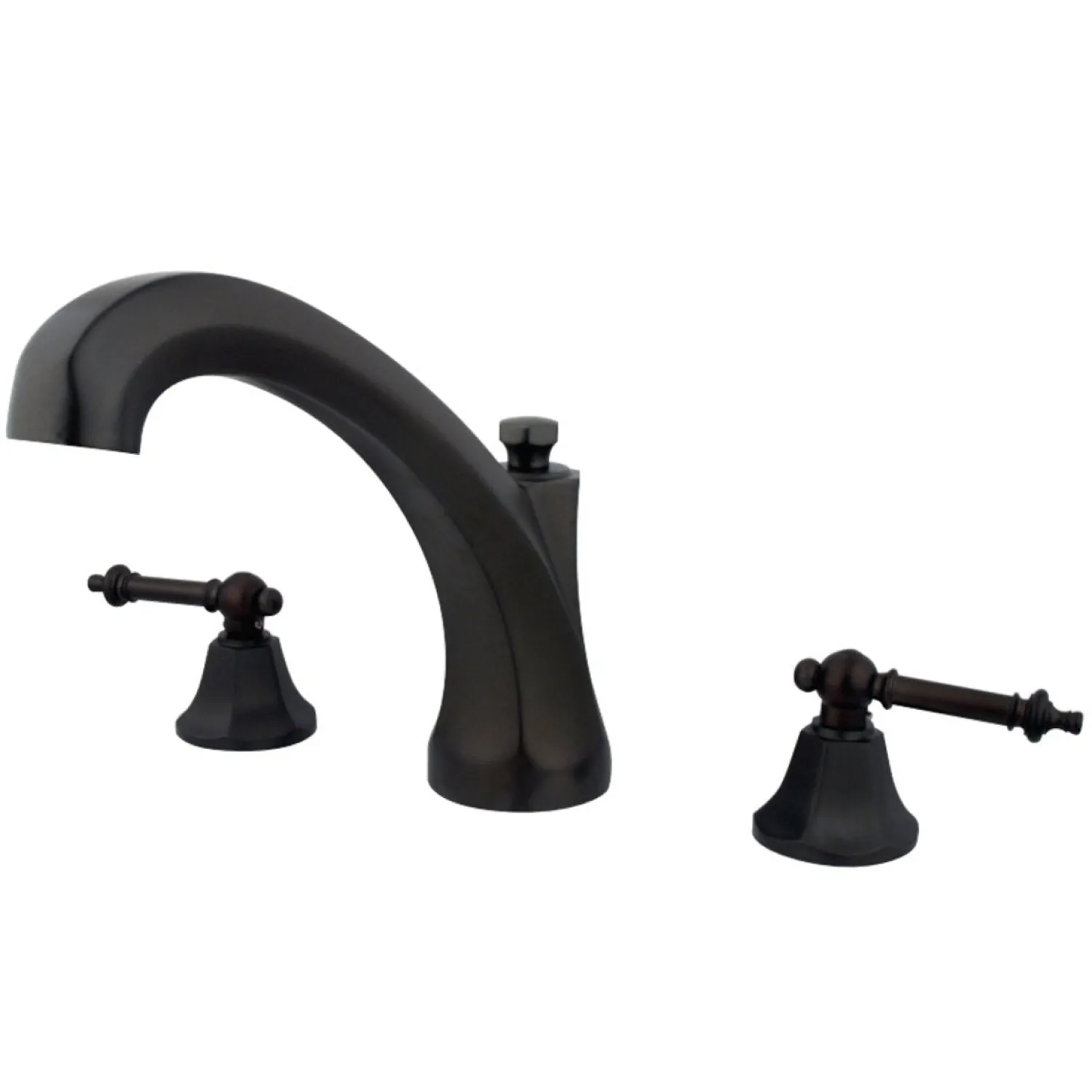 Online Metropolitan Three-Hole Roman Tub Filler Tub Faucets