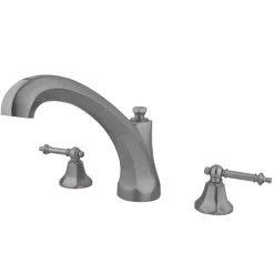Online Metropolitan Three-Hole Roman Tub Filler Tub Faucets