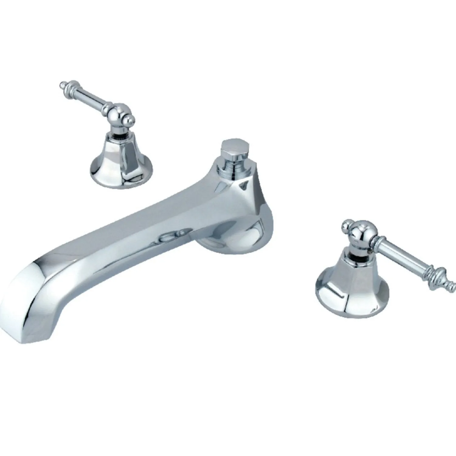 New Metropolitan Deck Mount Roman Tub Filler Tub Faucets