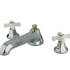 Metropolitan Two Handle Three Hole Roman Tub Filler Tub Faucets