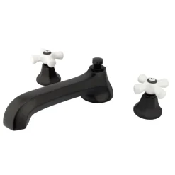 Metropolitan Two Handle Three Hole Roman Tub Filler Tub Faucets