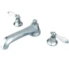 Best Metropolitan Three Hole Two Handle Roman Tub Filler Tub Faucets