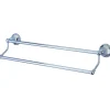 Metropolitan 18" Dual Towel Bar Towel Bars