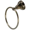 Outlet Metropolitan 6-Inch Towel Ring in Antique Brass Towel Rings