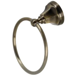Outlet Metropolitan 6-Inch Towel Ring in Antique Brass Towel Rings