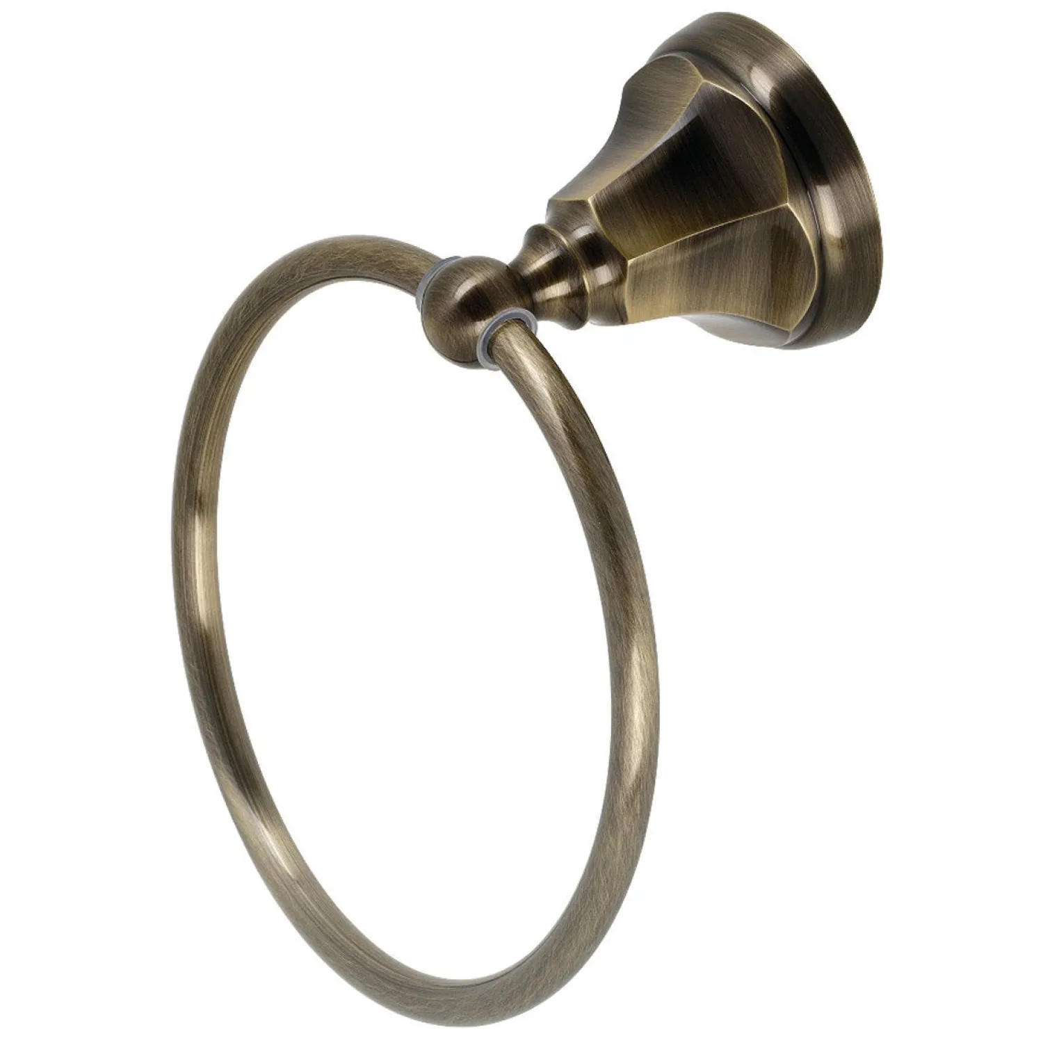 Outlet Metropolitan 6-Inch Towel Ring in Antique Brass Towel Rings