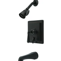 Metropolitan Single Handle Oil Rubbed Bronze Tub and Shower Faucet Tub & Shower Sets