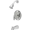 Outlet Metropolitan Single Handle Tub and Shower Faucet in Polished Chrome Tub & Shower Sets