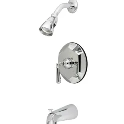 Outlet Metropolitan Single Handle Tub and Shower Faucet in Polished Chrome Tub & Shower Sets