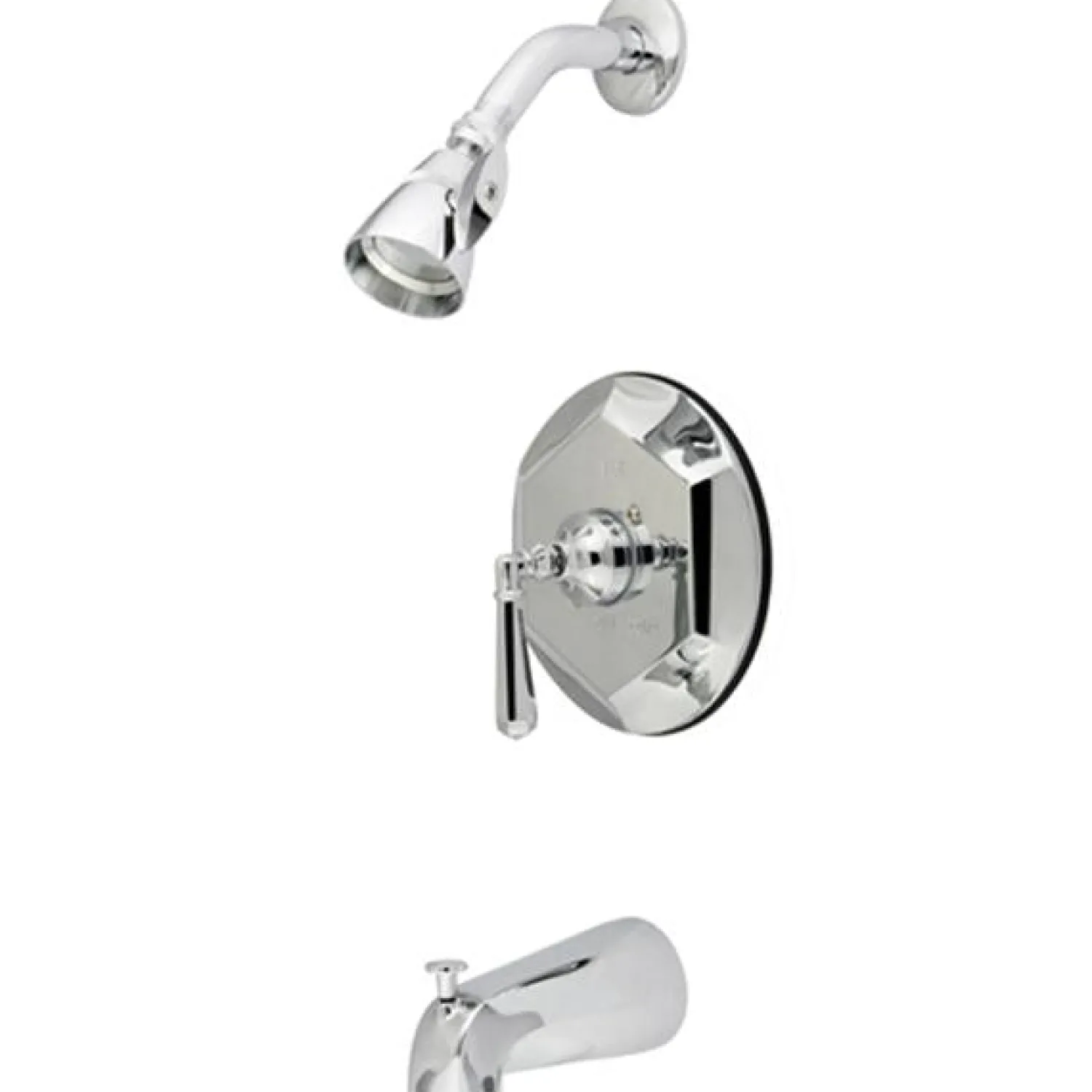 Outlet Metropolitan Single Handle Tub and Shower Faucet in Polished Chrome Tub & Shower Sets