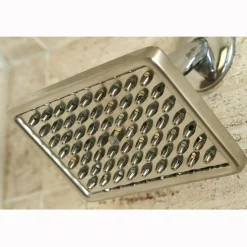 Metropolitan 6" x 4" Shower Head in Satin Nickel Shower Heads