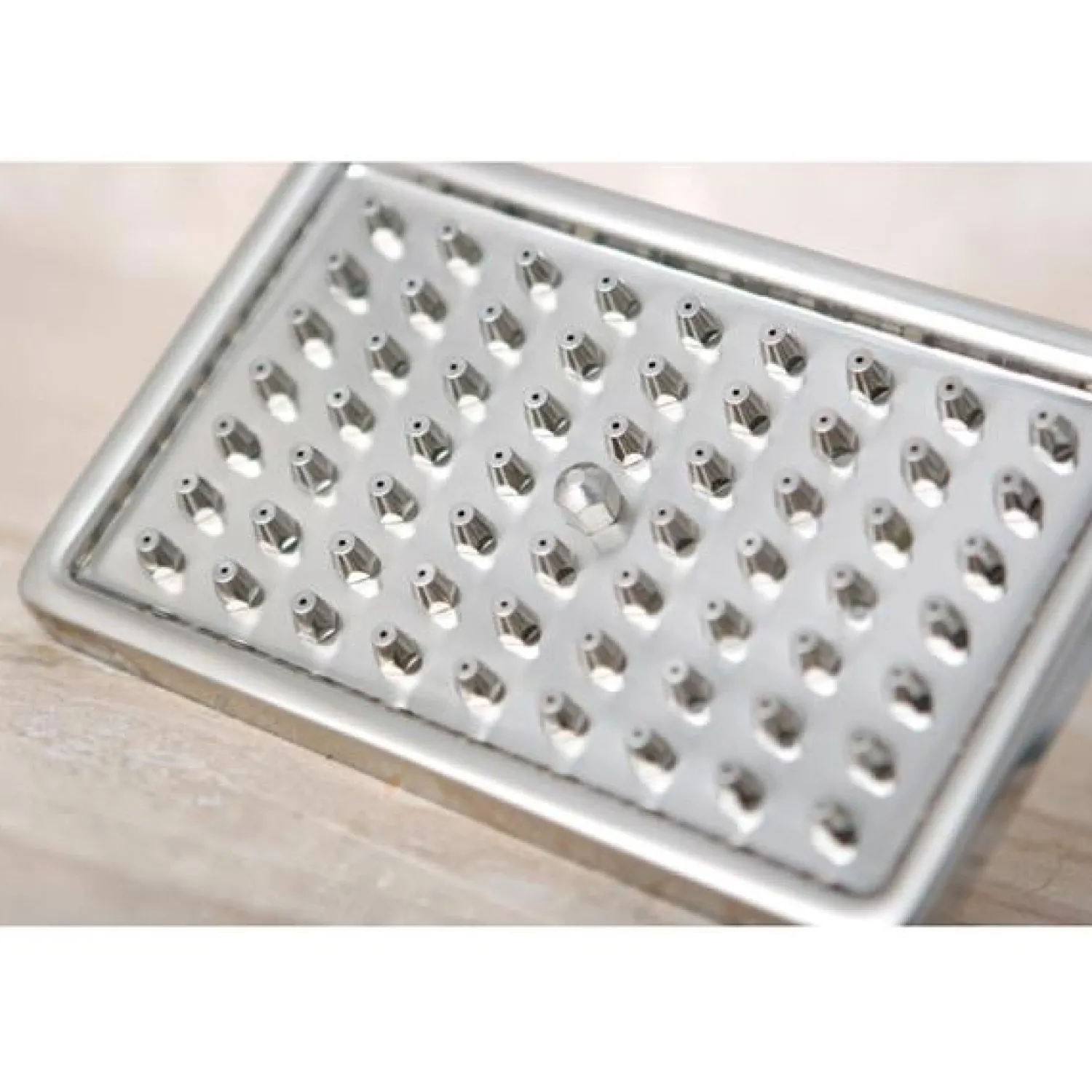 Metropolitan 6" x 4" Shower Head in Satin Nickel Shower Heads