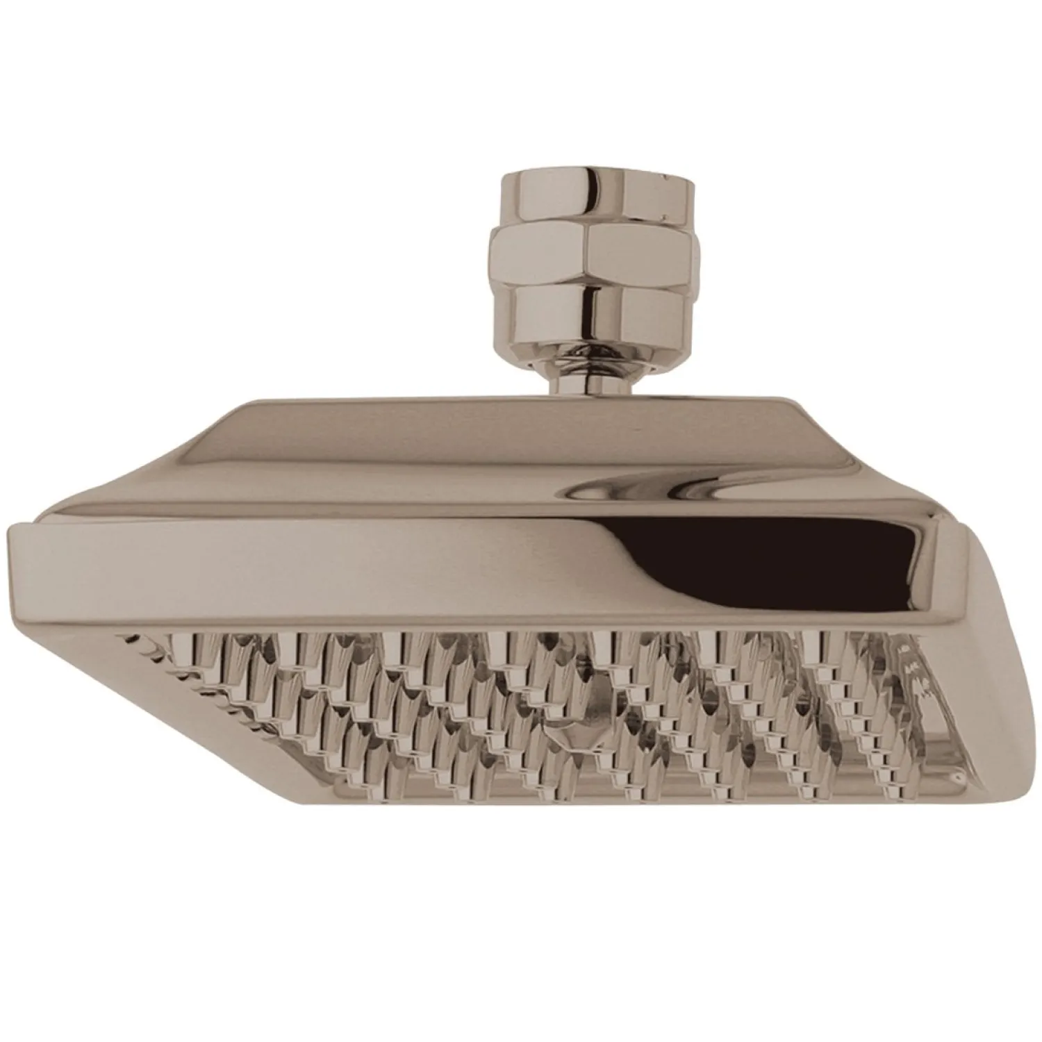 Metropolitan 6" x 4" Shower Head in Satin Nickel Shower Heads