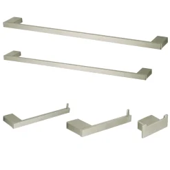 Hot Metzinger 5-Piece Bathroom Accessory Set Accessory Packages
