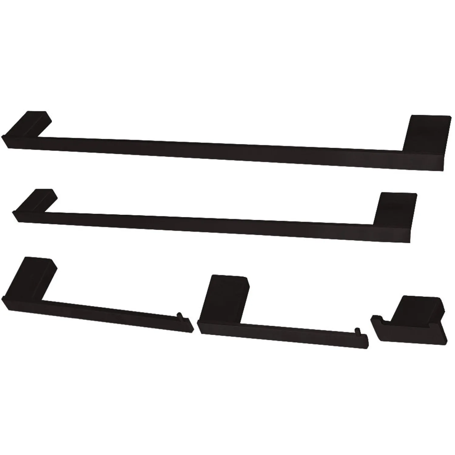 Hot Metzinger 5-Piece Bathroom Accessory Set Accessory Packages