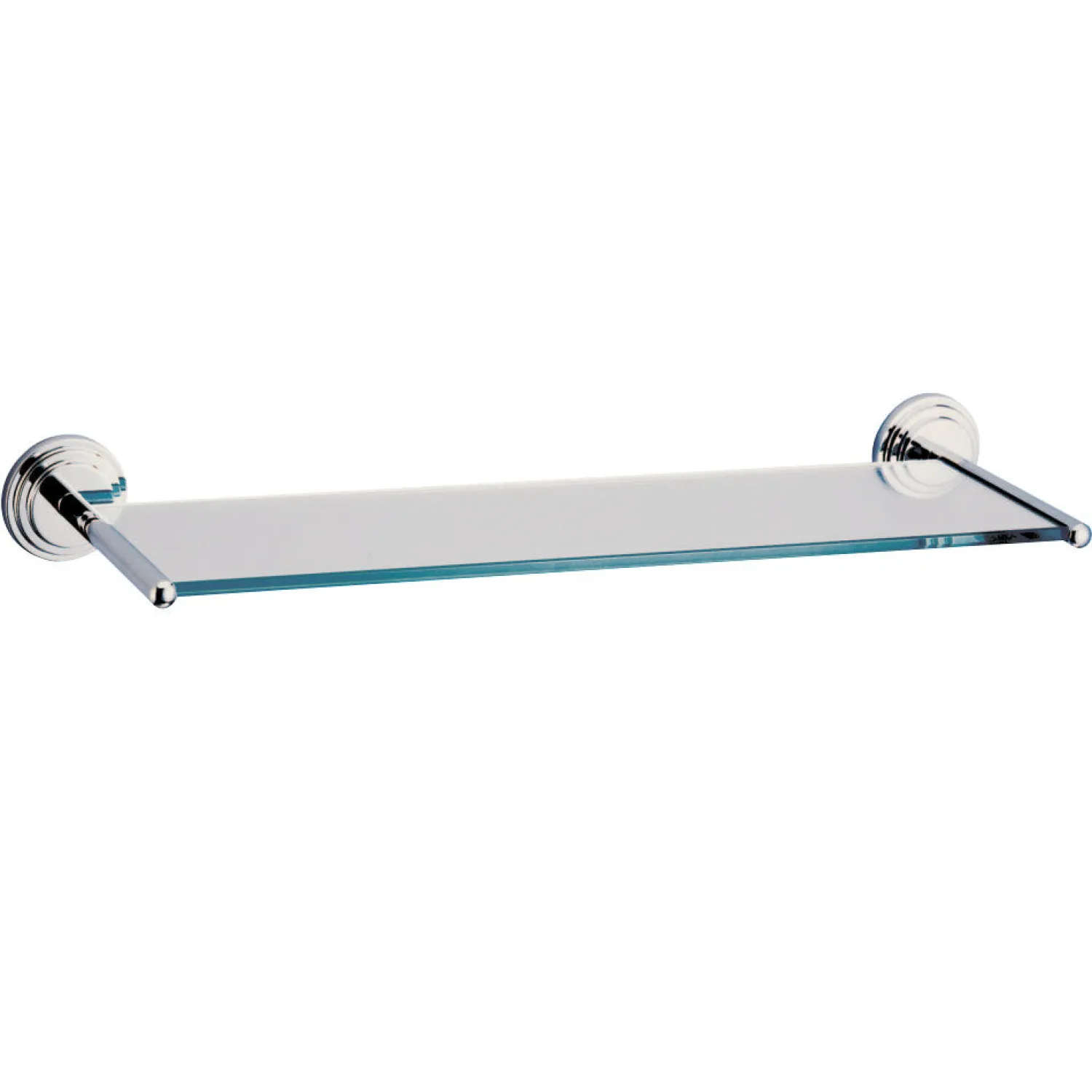 Clearance Milano Brass Glass Shelf Shelves