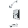 New Milano Contemporary Single Handle Tub and Shower Faucet Tub & Shower Sets