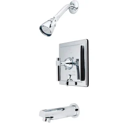 New Milano Contemporary Single Handle Tub and Shower Faucet Tub & Shower Sets