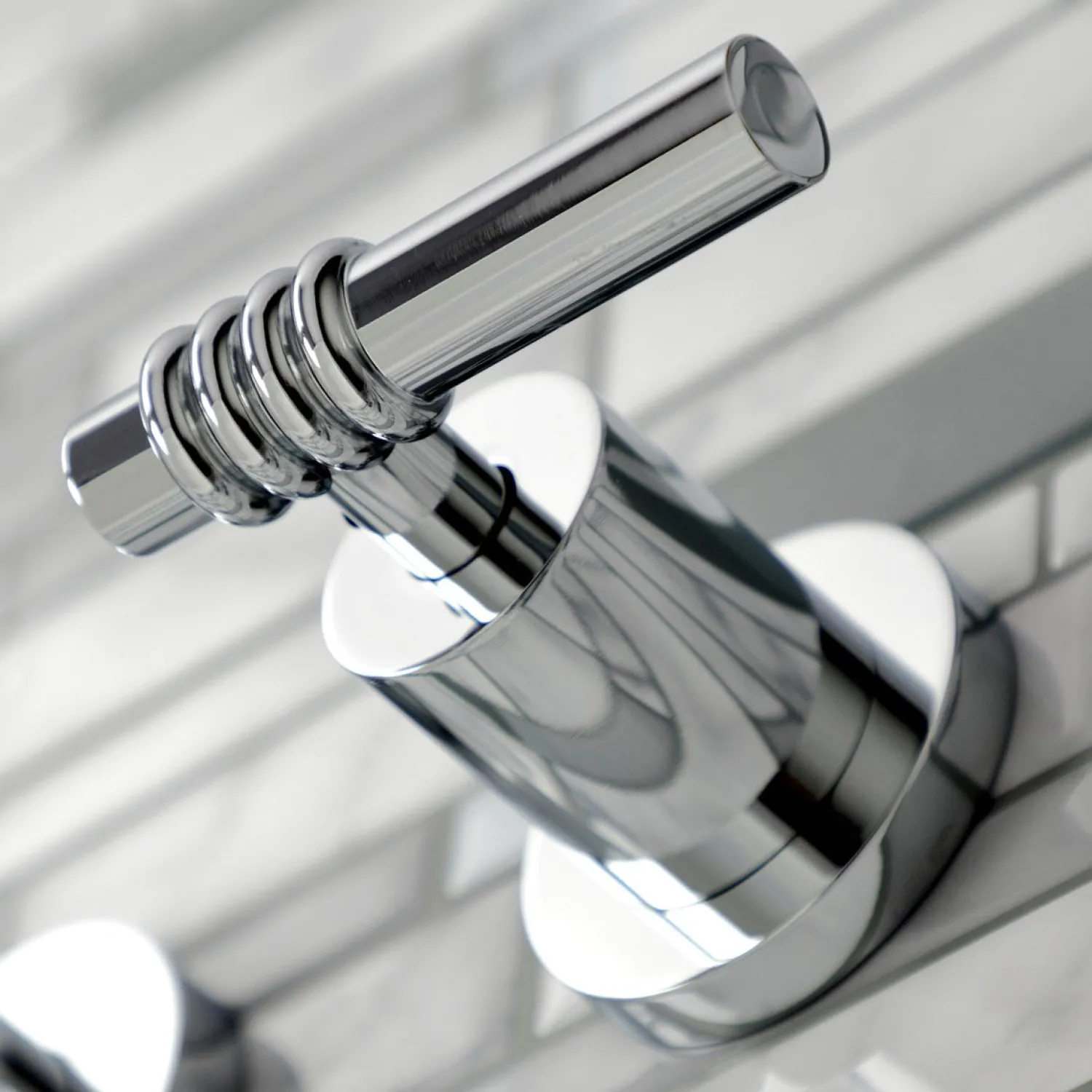 Clearance Milano 2-Handle 8-Inch Wall Mount Bathroom Faucet Wall Mount