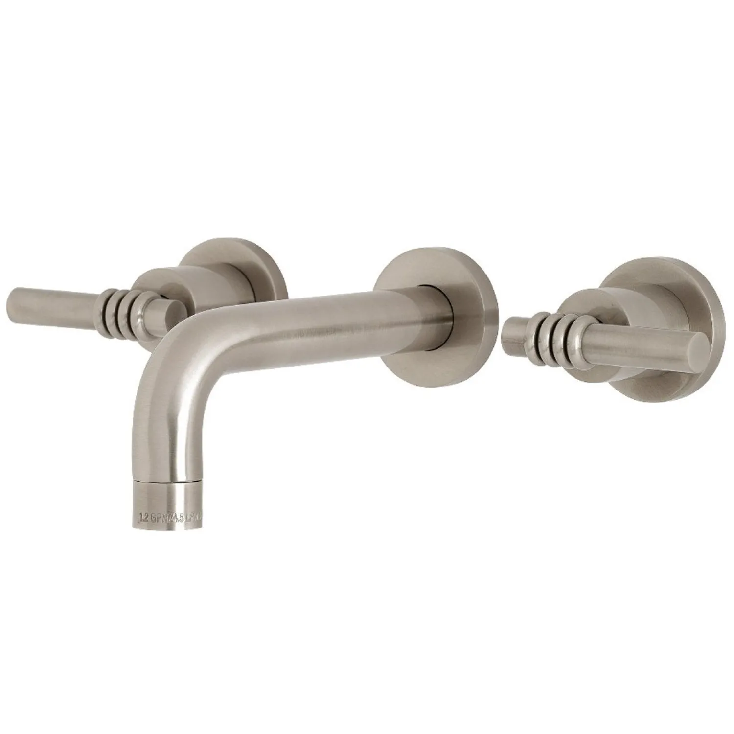 Clearance Milano 2-Handle 8-Inch Wall Mount Bathroom Faucet Wall Mount