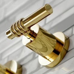 Clearance Milano 2-Handle 8-Inch Wall Mount Bathroom Faucet Wall Mount