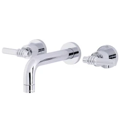 Clearance Milano 2-Handle 8-Inch Wall Mount Bathroom Faucet Wall Mount