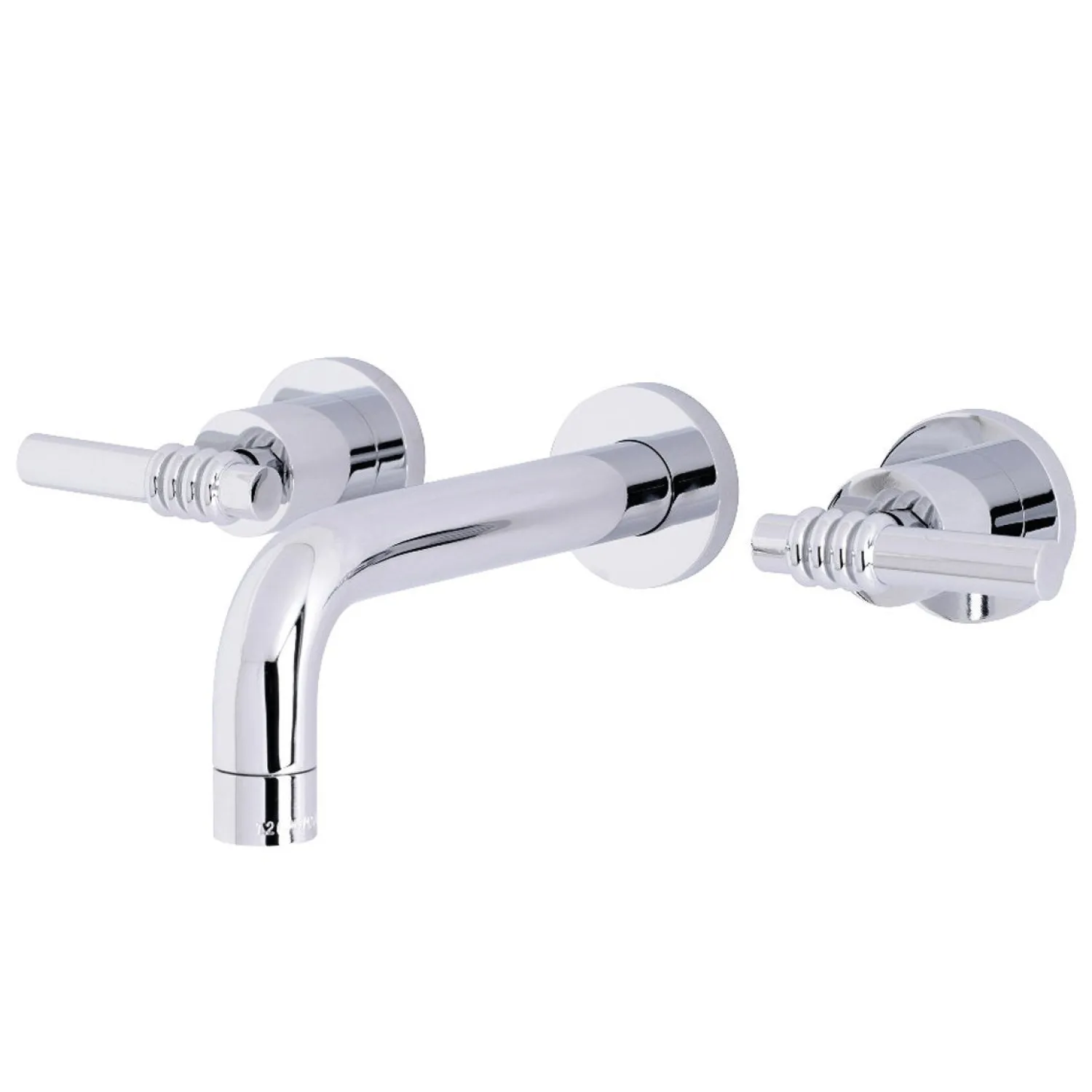 Clearance Milano 2-Handle 8-Inch Wall Mount Bathroom Faucet Wall Mount