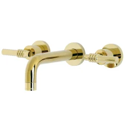 Clearance Milano 2-Handle 8-Inch Wall Mount Bathroom Faucet Wall Mount