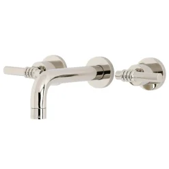 Clearance Milano 2-Handle 8-Inch Wall Mount Bathroom Faucet Wall Mount