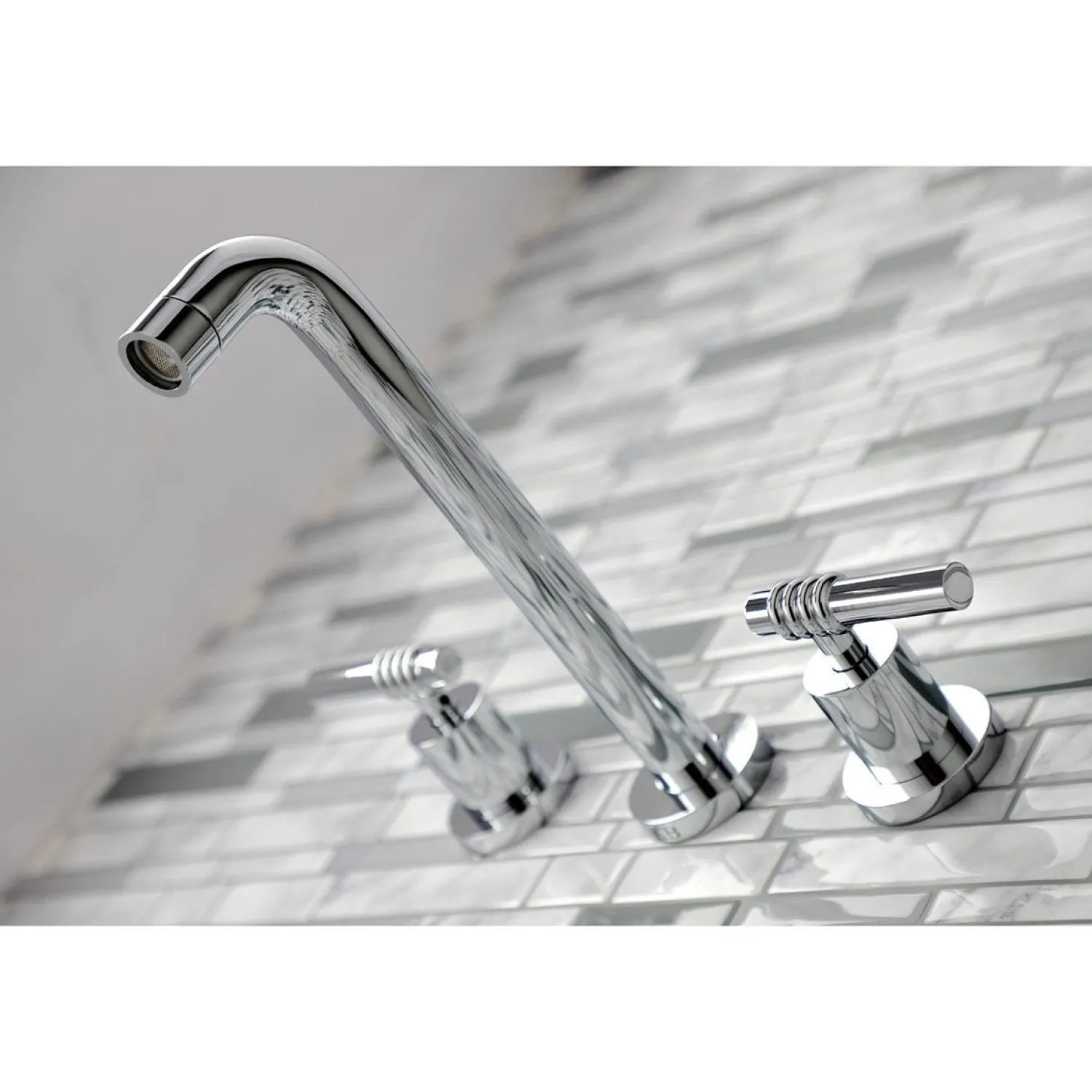 Best Milano 2-Handle Wall Mount Tub Faucet Tub Faucets