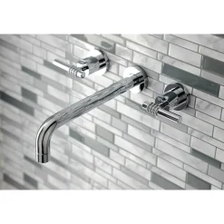 Best Milano 2-Handle Wall Mount Tub Faucet Tub Faucets