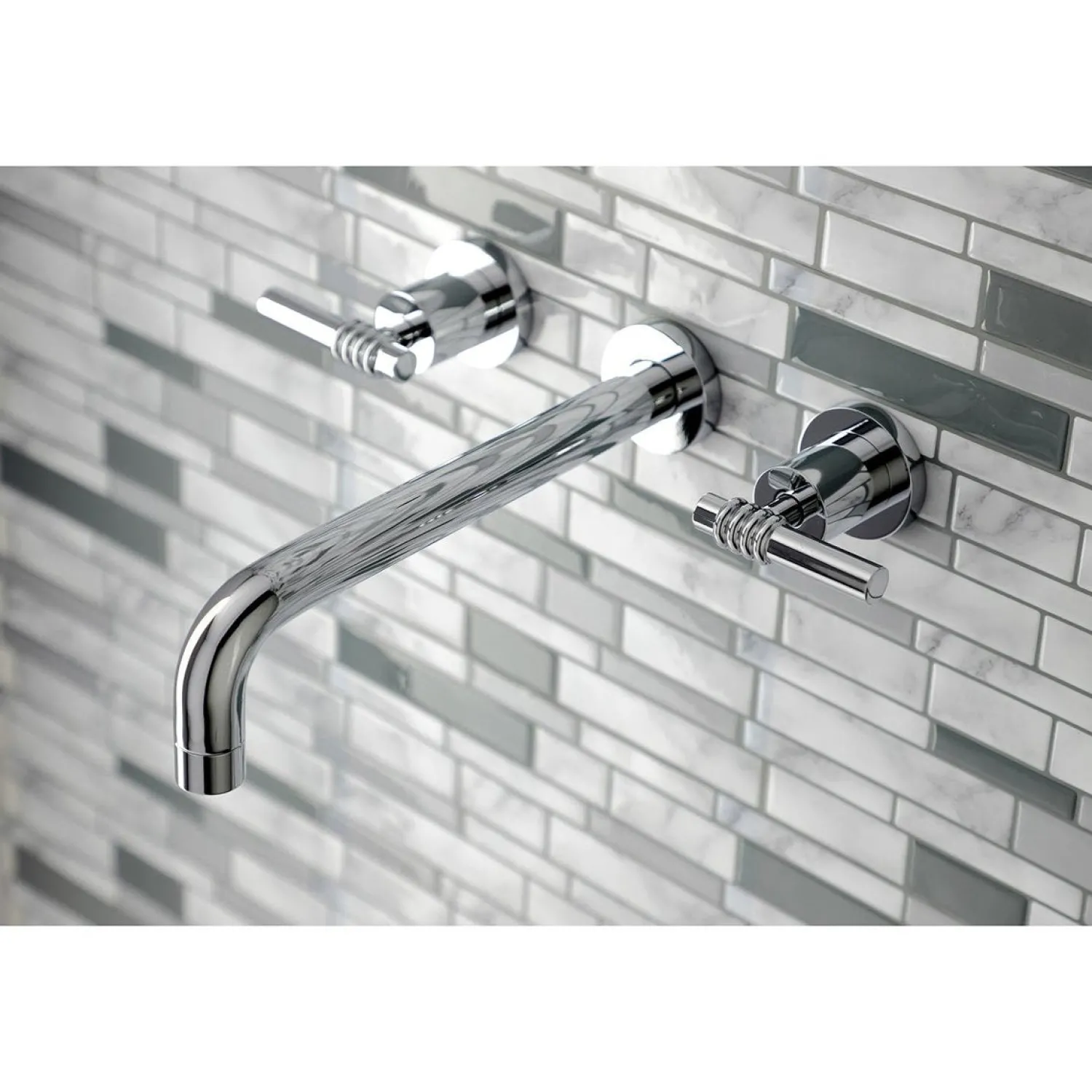 Best Milano 2-Handle Wall Mount Tub Faucet Tub Faucets