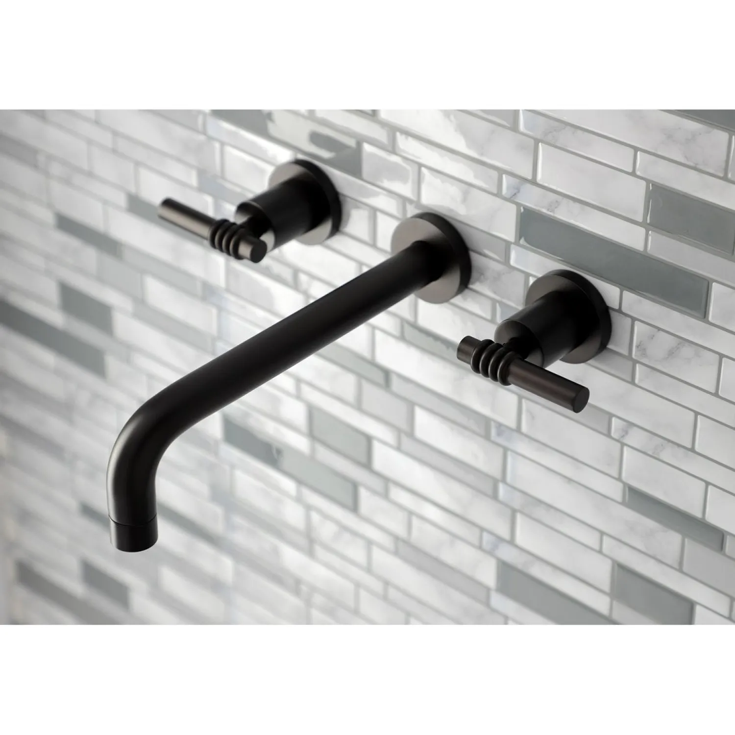 New Milano 2-Handle Wall Mount Roman Tub Faucet Tub Faucets