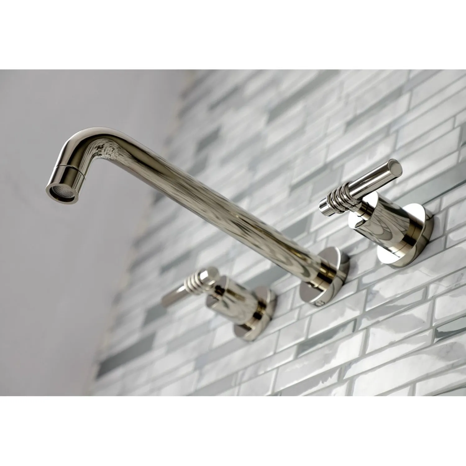 New Milano 2-Handle Wall Mount Roman Tub Faucet Tub Faucets