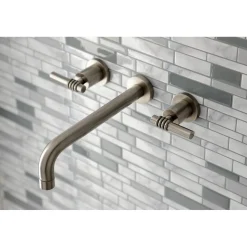 New Milano 2-Handle Wall Mount Roman Tub Faucet Tub Faucets