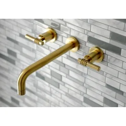 New Milano 2-Handle Wall Mount Roman Tub Faucet Tub Faucets