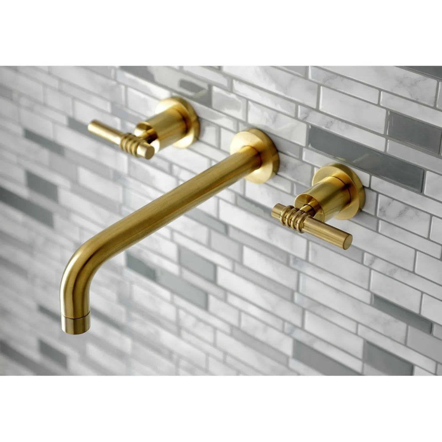 New Milano 2-Handle Wall Mount Roman Tub Faucet Tub Faucets