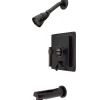 Sale Milano Single Handle Tub and Shower Faucet in Oil Rubbed Bronze Tub & Shower Sets